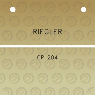 riegler-cp-204