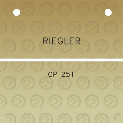 riegler-cp-251