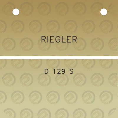 riegler-d-129-s