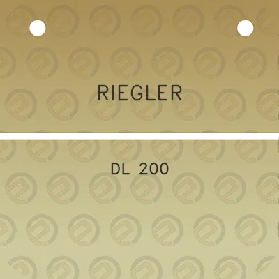 riegler-dl-200