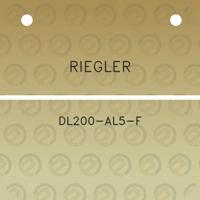 riegler-dl200-al5-f