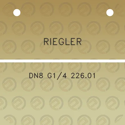 riegler-dn8-g14-22601