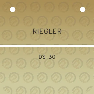 riegler-ds-30