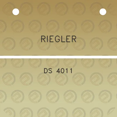 riegler-ds-4011