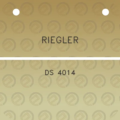 riegler-ds-4014