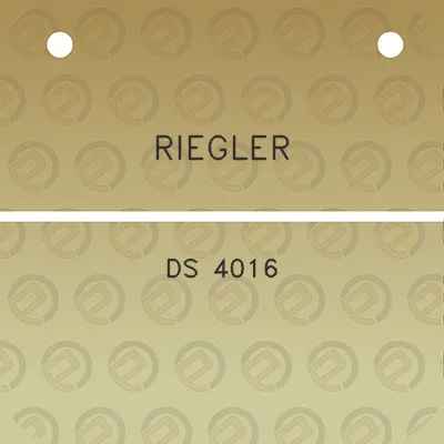 riegler-ds-4016