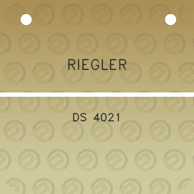 riegler-ds-4021