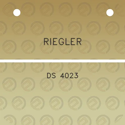 riegler-ds-4023