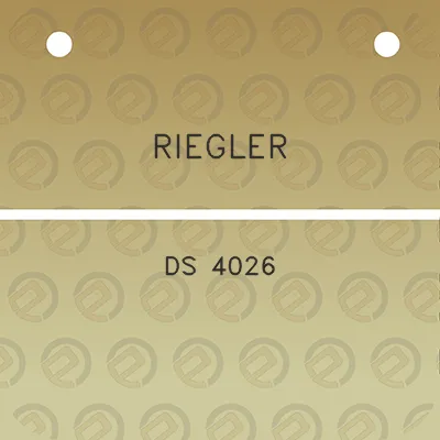 riegler-ds-4026