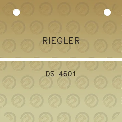 riegler-ds-4601