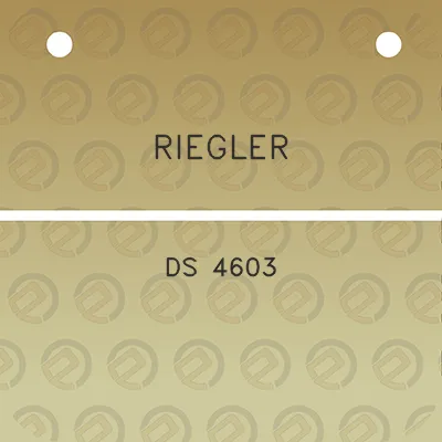 riegler-ds-4603