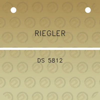 riegler-ds-5812