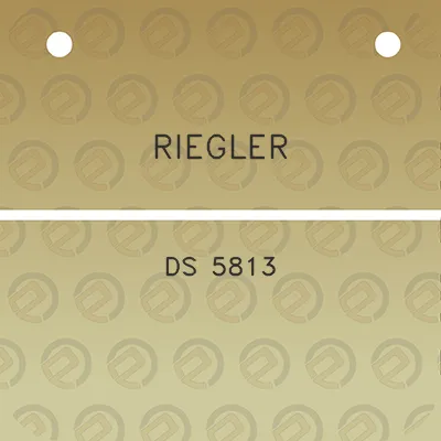 riegler-ds-5813