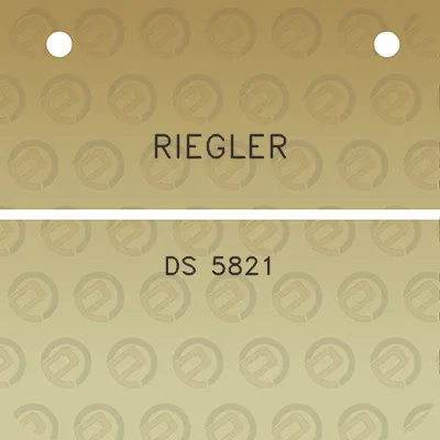 riegler-ds-5821