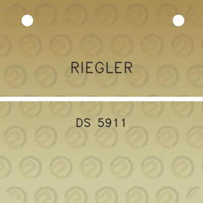 riegler-ds-5911