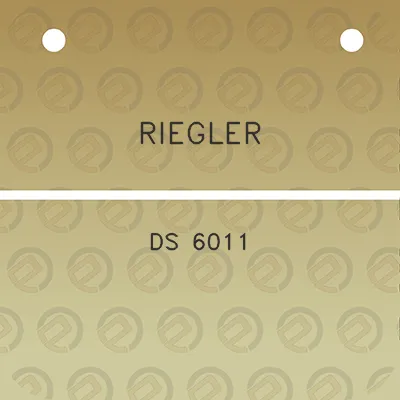 riegler-ds-6011