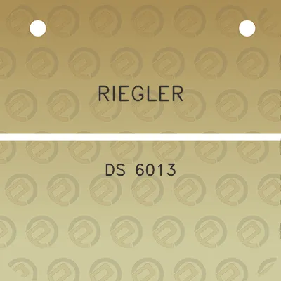 riegler-ds-6013