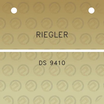 riegler-ds-9410