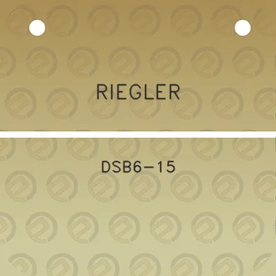 riegler-dsb6-15