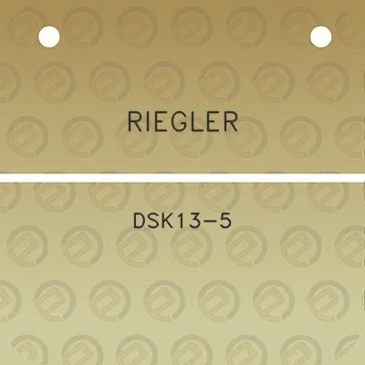 riegler-dsk13-5