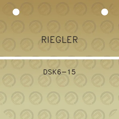 riegler-dsk6-15