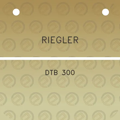 riegler-dtb-300