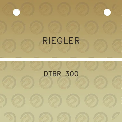 riegler-dtbr-300