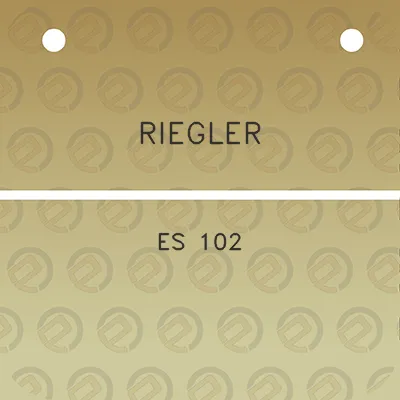 riegler-es-102