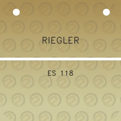 riegler-es-118