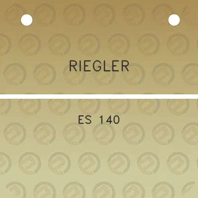 riegler-es-140