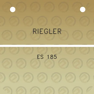 riegler-es-185