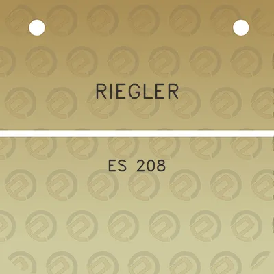 riegler-es-208