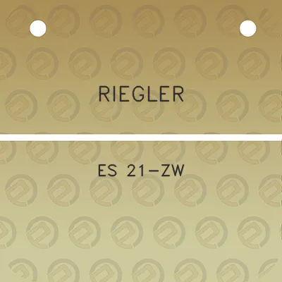 riegler-es-21-zw