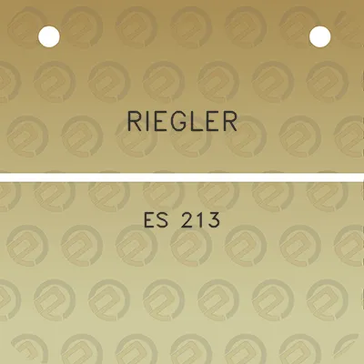 riegler-es-213