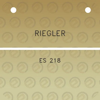 riegler-es-218