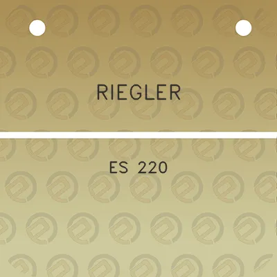 riegler-es-220