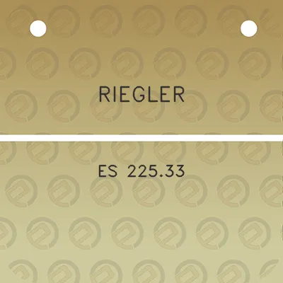 riegler-es-22533