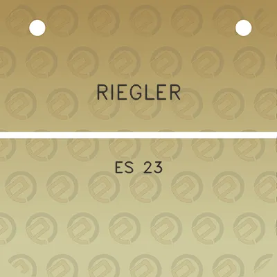 riegler-es-23