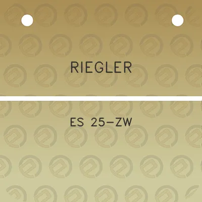 riegler-es-25-zw