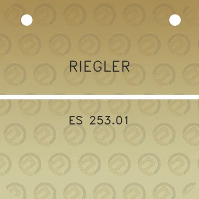 riegler-es-25301