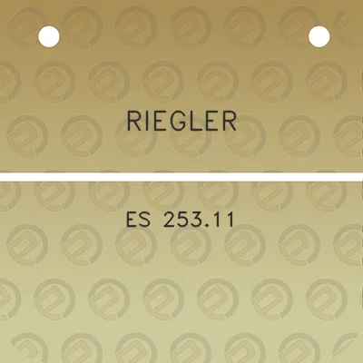 riegler-es-25311