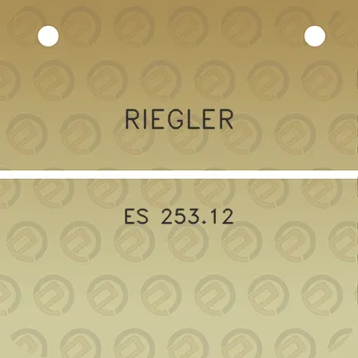 riegler-es-25312