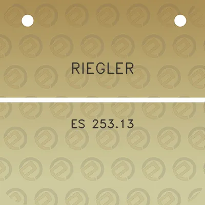 riegler-es-25313