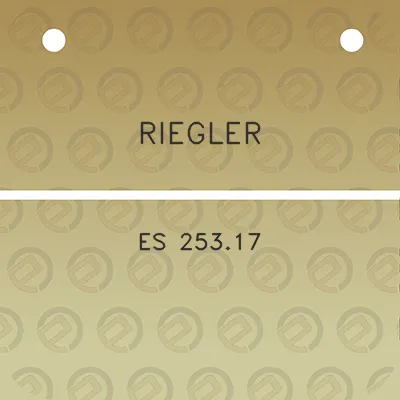 riegler-es-25317