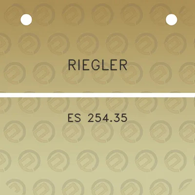 riegler-es-25435