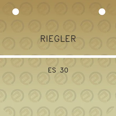 riegler-es-30