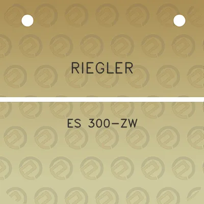 riegler-es-300-zw