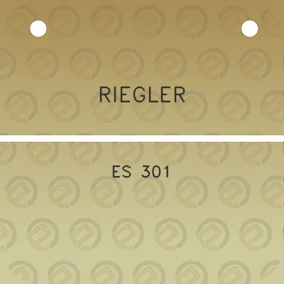 riegler-es-301