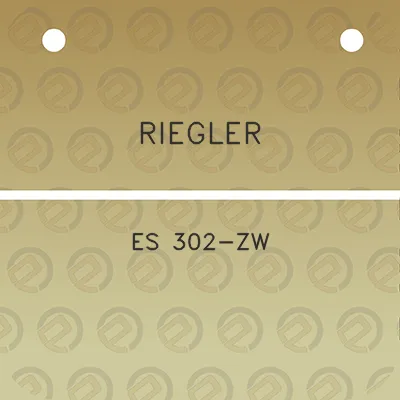 riegler-es-302-zw