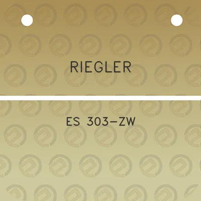 riegler-es-303-zw